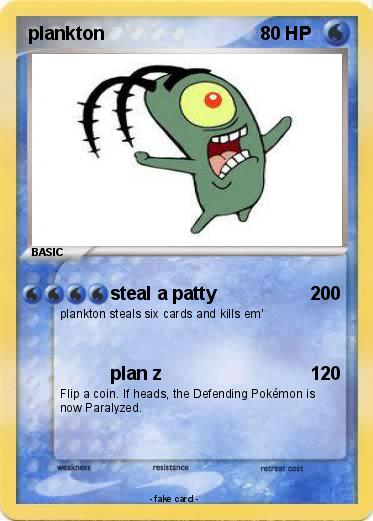 Pokemon plankton