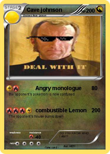 Pokemon Cave johnson