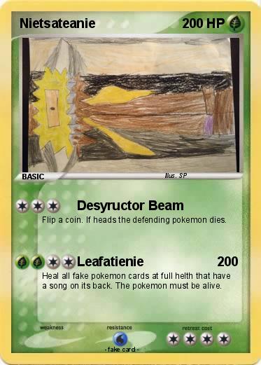 Pokemon Nietsateanie