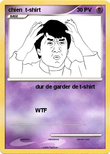 Pokemon chien  t-shirt