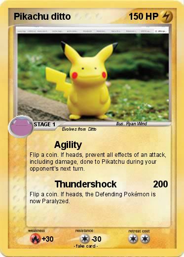 Pokemon Pikachu ditto