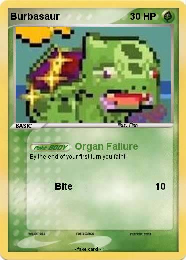 Pokemon Burbasaur