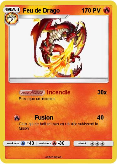 Pokemon Feu de Drago