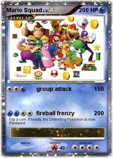 Pokemon Mario Squad