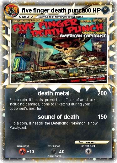 Pokemon five finger death punch