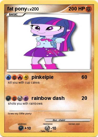 Pokemon fat pony