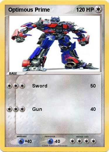 Pokemon Optimous Prime