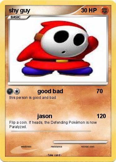 Pokemon shy guy