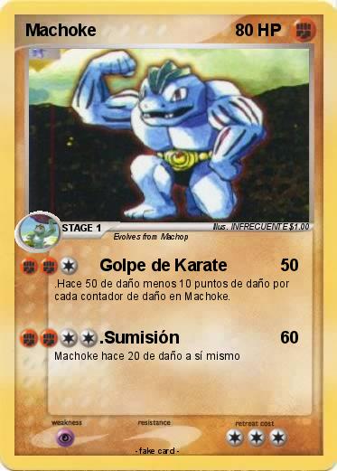 Pokemon Machoke