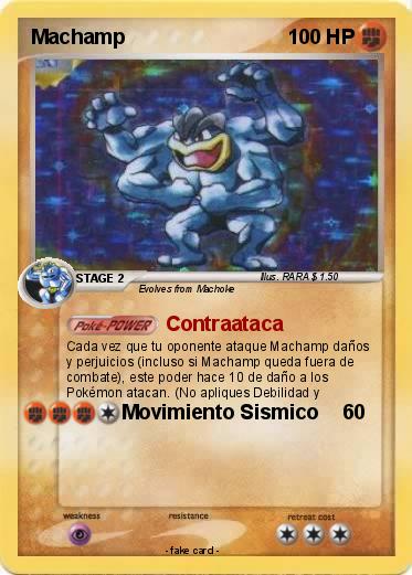 Pokemon Machamp