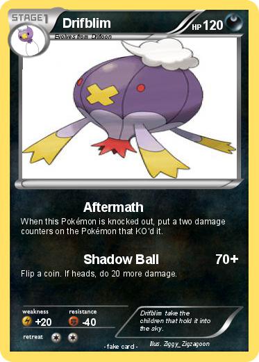 Pokemon Drifblim