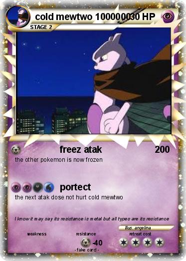 Pokemon cold mewtwo 1000000