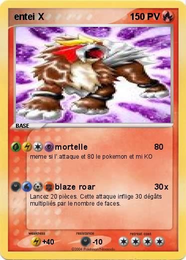Pokemon entei X