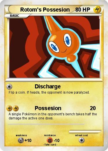 Pokemon Rotom's Possesion