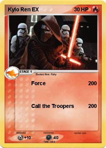 Pokemon Kylo Ren EX