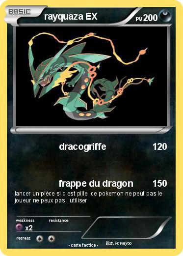 Pokemon rayquaza EX