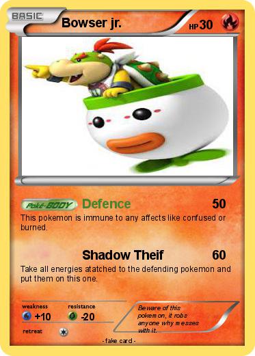 Pokemon Bowser jr.