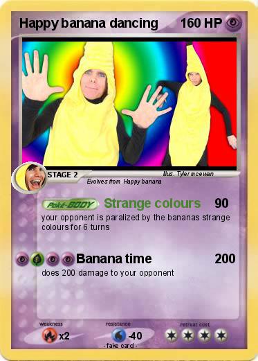 Pokemon Happy banana dancing