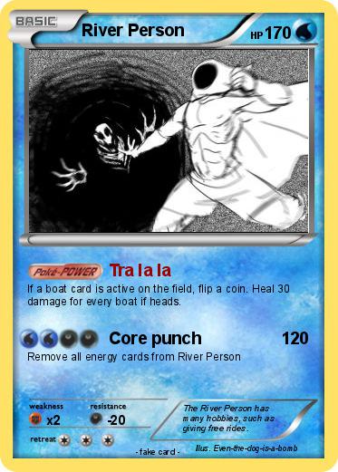 Pokemon River Person