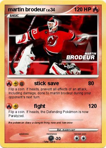 Pokemon martin brodeur