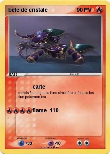 Pokemon bête de cristale