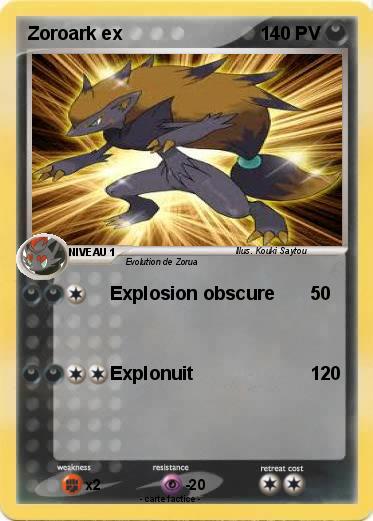 Pokemon Zoroark ex