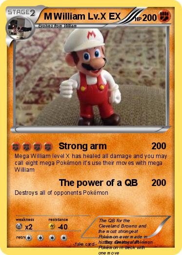 Pokemon M William Lv.X EX