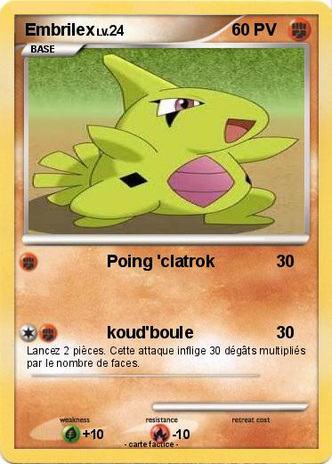 Pokemon Embrilex