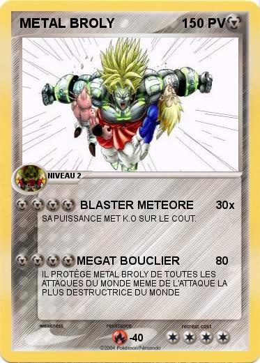 Pokemon METAL BROLY