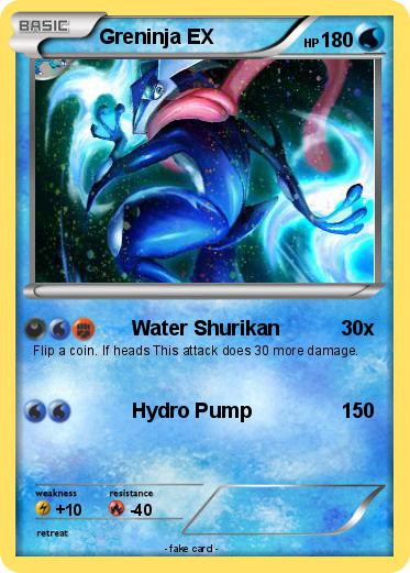 Pokemon Greninja EX
