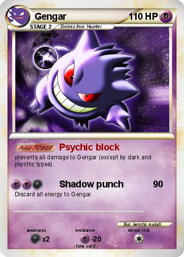 Pokemon Gengar