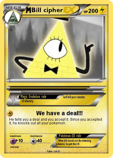 Pokemon Bill cipher