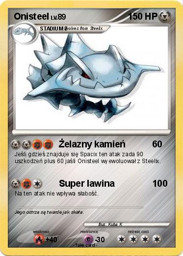 Pokemon Onisteel