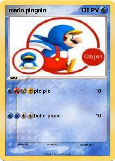 Pokemon mario pingoin