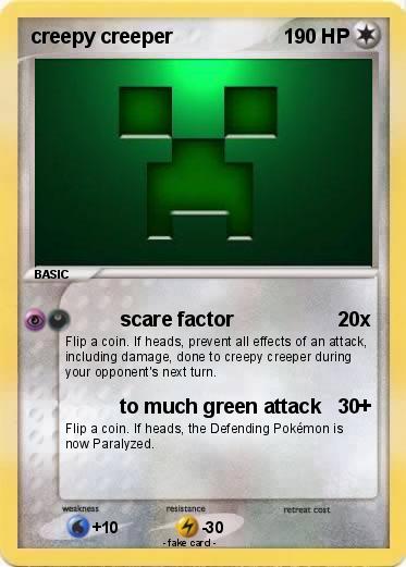 Pokemon creepy creeper