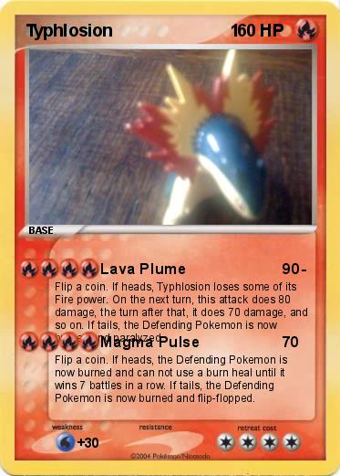Pokemon Typhlosion                         1