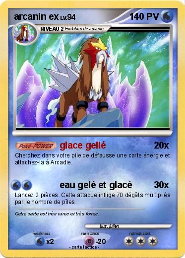 Pokemon arcanin ex