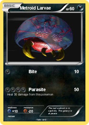 Pokemon Metroid Larvae