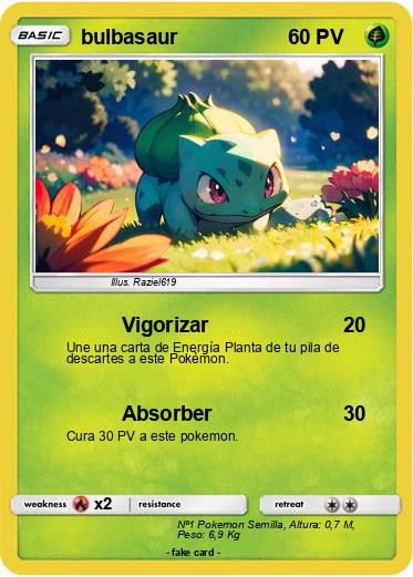 Pokemon bulbasaur