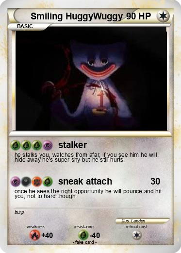 Pokemon Smiling HuggyWuggy