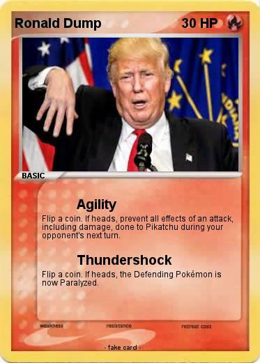 Pokemon Ronald Dump