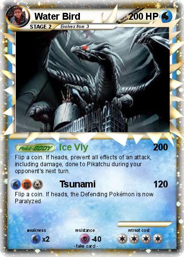Pokemon Water Bird