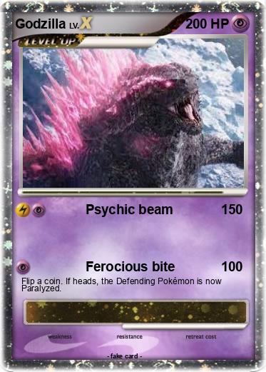 Pokemon Godzilla
