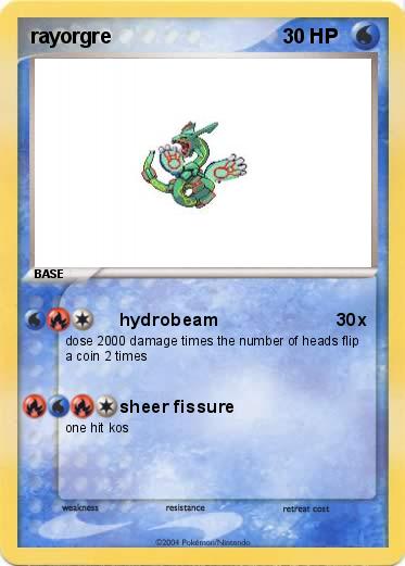 Pokemon rayorgre