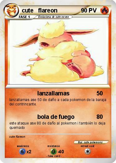 Pokemon cute   flareon