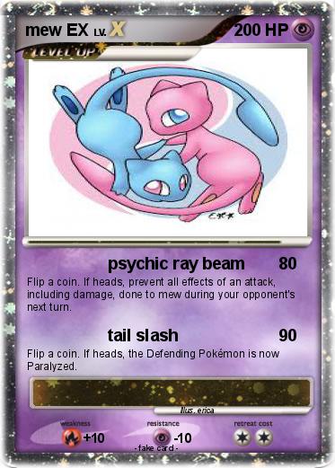 Pokemon mew EX