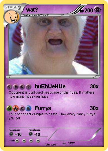 Pokemon wat?
