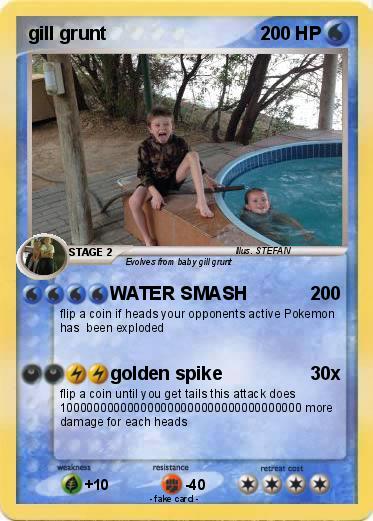 Pokemon gill grunt