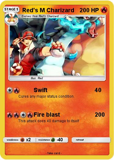 Pokemon Red's M Charizard