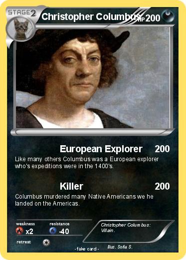 Pokemon Christopher Columbus